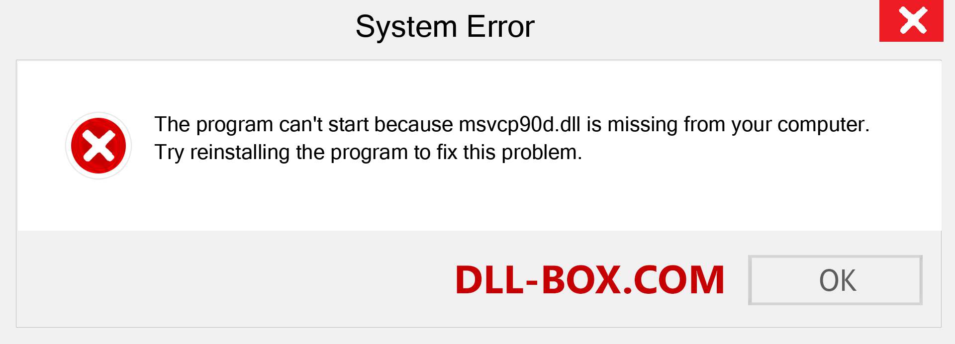  msvcp90d.dll file is missing?. Download for Windows 7, 8, 10 - Fix  msvcp90d dll Missing Error on Windows, photos, images